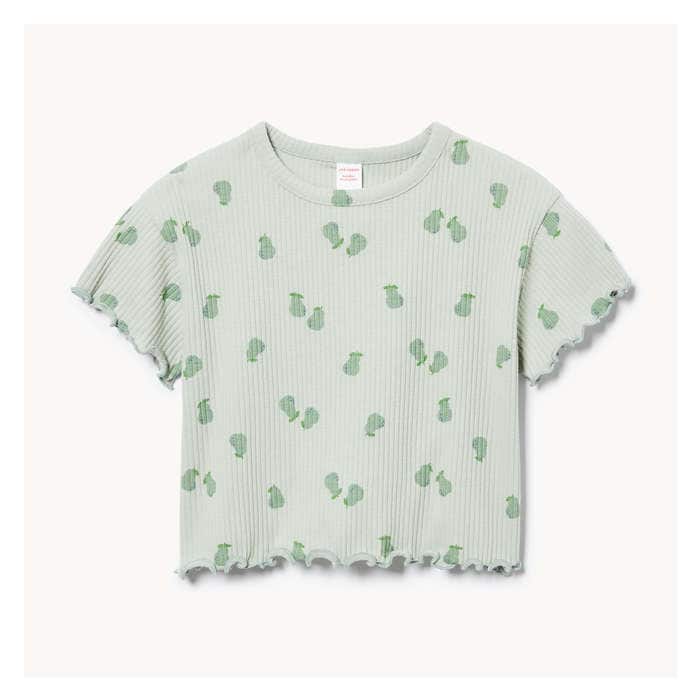 Toddler Girls' Rib Knit T-Shirt